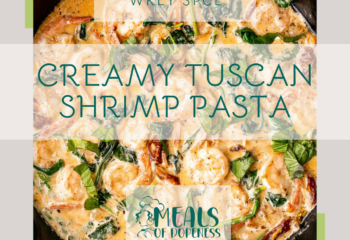 *WKLY SPCL* creamy tuscan shrimp pasta