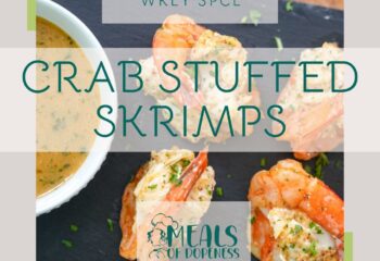 *WKLY SPCL* crab stuffed skrimps w/ 4-chz mac n cheese