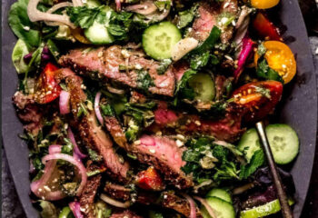 balsamic steak fresca salad