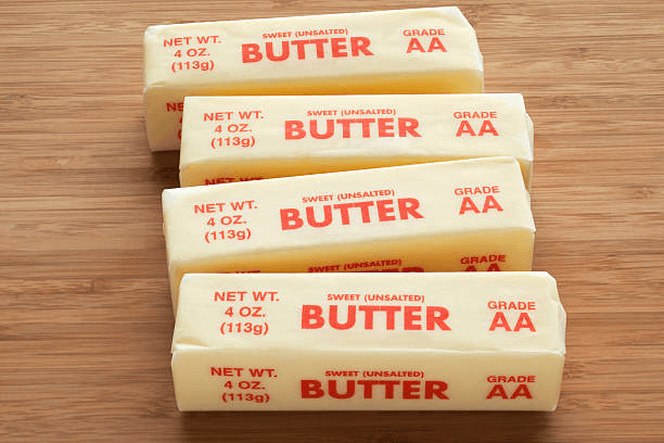 Loosing 4 sticks of butter to motivate your weight loss journey