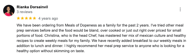 review on why you should've tried meals of dopeness