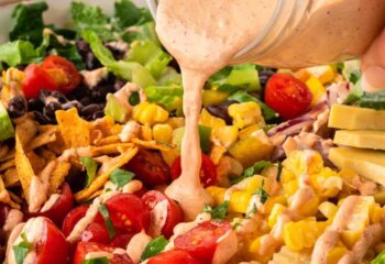 southwest salad w/ house chipotle honey dressing