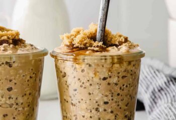 brown sugar espresso overnight oats