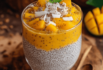mango coconut chia pudding